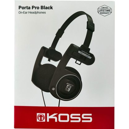 Наушники KOSS Porta Pro Black Edition (черный)