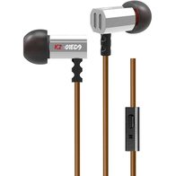 KZ Acoustics ED9 с микрофоном (черный)