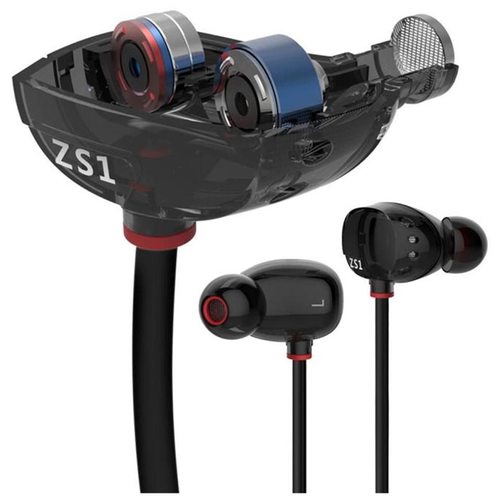 Наушники KZ Acoustics ZS1 (без микрофона)
