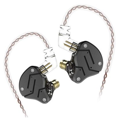 Наушники KZ Acoustics ZSN без микрофона (черный)