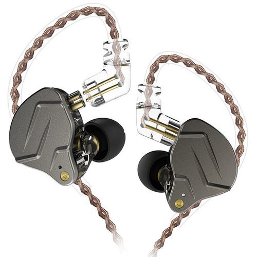 Наушники KZ ZSN Pro без микрофона (серый)