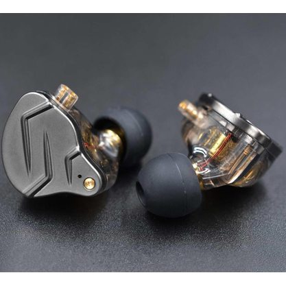 Наушники KZ ZSN Pro без микрофона (серый)