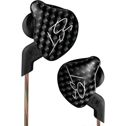 Наушники KZ Acoustics ZST c микрофоном (черный)