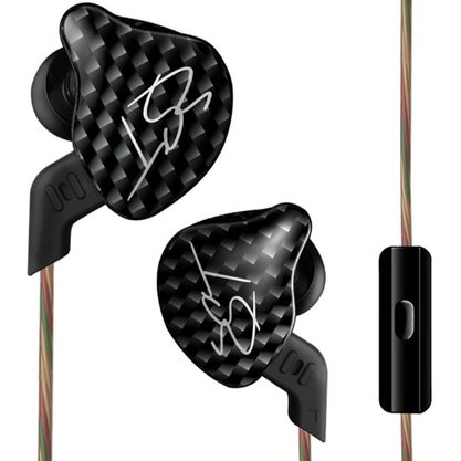 Наушники KZ Acoustics ZST c микрофоном (черный)