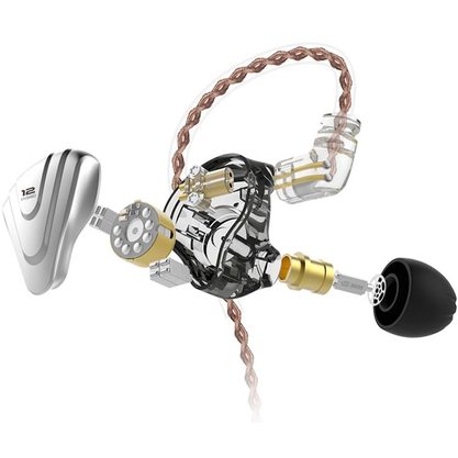 Наушники KZ ZSX (с микрофоном) черный