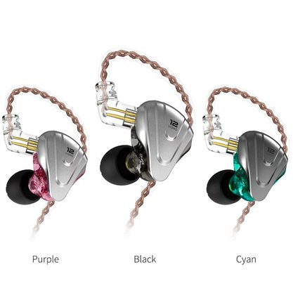 Наушники KZ Acoustics ZSX (без микрофона) черный