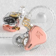 KZ Acoustics DQ6s без микрофона (розовый)
