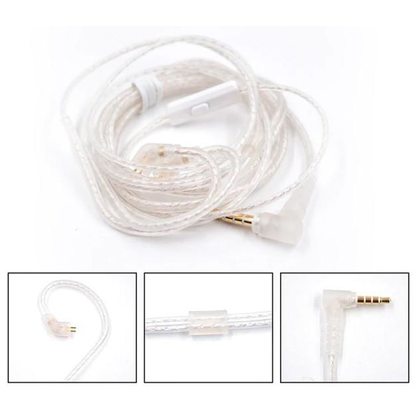 Кабель KZ Acoustics Silver Cable B без микрофона