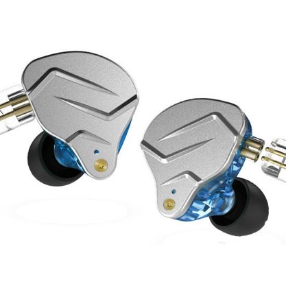 Наушники KZ Acoustics ZSN Pro с микрофоном (синий)