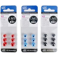 Амбушюры KZ Acoustics Memory Foam (3 пары, черный)