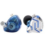 KZ Acoustics ZS10 Pro с микрофоном (блики синего)