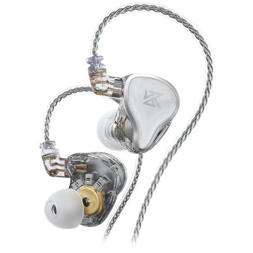 Наушники KZ Acoustics ZAS без микрофона (белый)