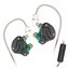 Наушники KZ Acoustics ZSN с микрофоном (зеленый)