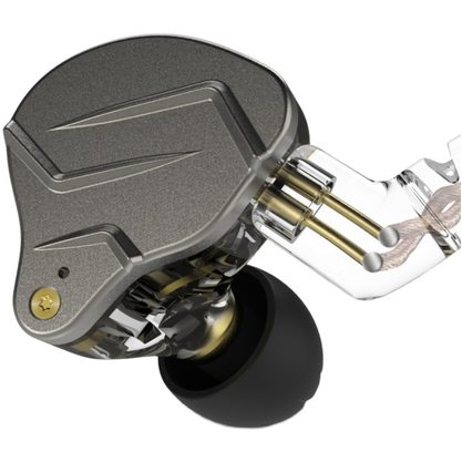 Наушники KZ Acoustics ZSN Pro с микрофоном (серый)