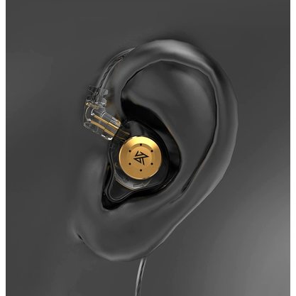 Наушники KZ EDX Pro с микрофоном (черный)