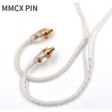 Беспроводные наушники KZ Acoustics Lightning silver cable MMCX