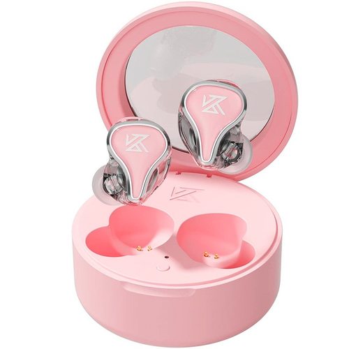 Беспроводные наушники KZ Acoustics SK10 (розовый)