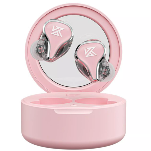 Беспроводные наушники KZ Acoustics SK10 (розовый)