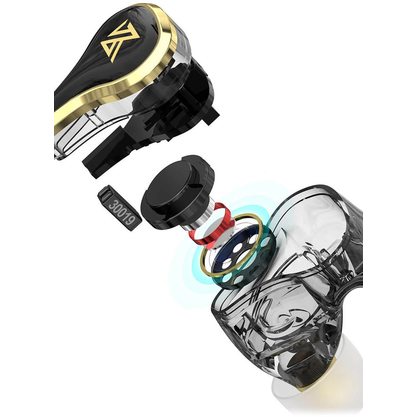 Беспроводные наушники KZ Acoustics SK10 Pro (черный)