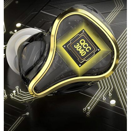 Беспроводные наушники KZ Acoustics SK10 Pro (черный)