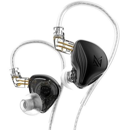 Наушники KZ ZEX с микрофоном (черный)