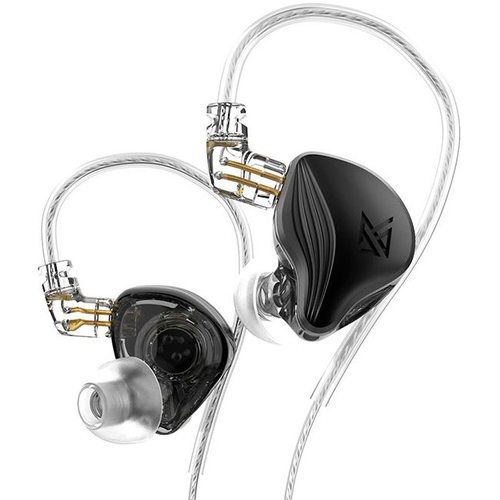 Наушники KZ ZEX с микрофоном (черный)