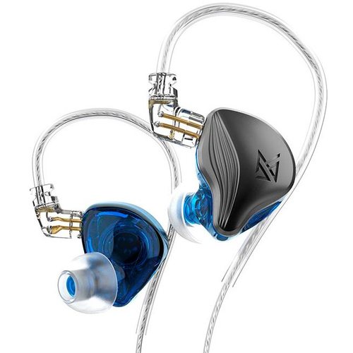 Наушники KZ ZEX с микрофоном (серый)