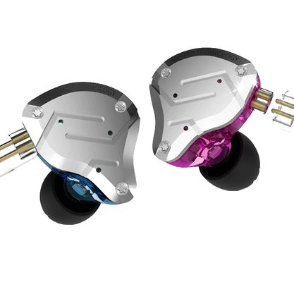 Наушники KZ Acoustics ZS10 Pro с микрофоном (синий)