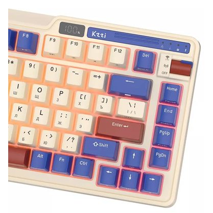 Игровая клавиатура KZZI K75 Pro Rhine Moment Linear Switch (RU)