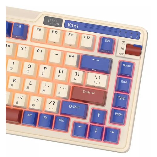 Игровая клавиатура KZZI K75 Pro Rhine Moment Linear Switch (RU)
