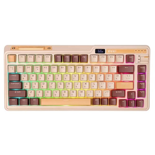 Игровая клавиатура KZZI K75 Pro Mousse Moment Linear Switch (RU)