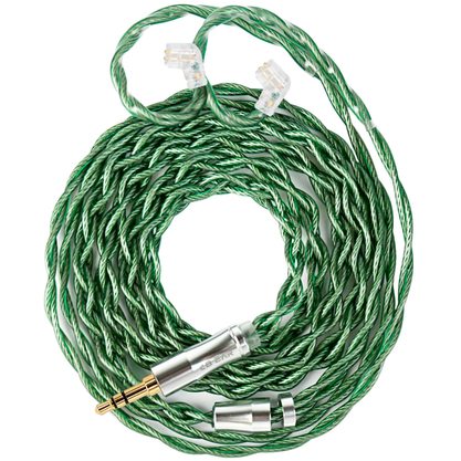Кабель Kbear Aegis Wire 4N 3.5 мм QDC (зеленый)
