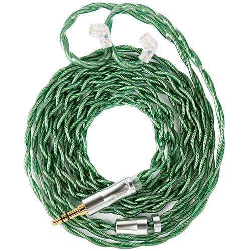 Кабель Kbear Aegis Wire 4N 3.5 мм QDC (зеленый)