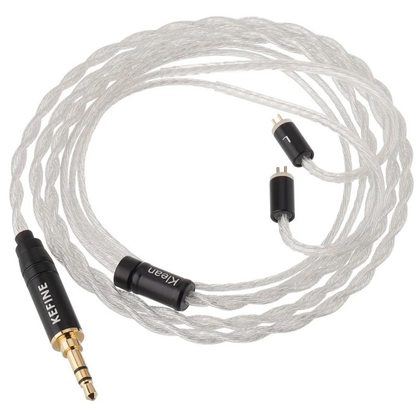 Наушники Kefine Klean без микрофона 3.5 мм (серебристый)