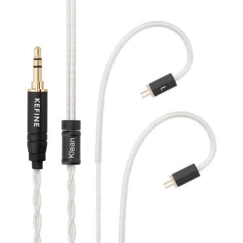 Наушники Kefine Klean без микрофона 3.5 мм (серебристый)