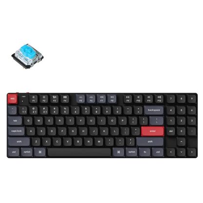 Игровая клавиатура Keychron K13 Pro Hot-Swap Gateron Low profile Blue Switc