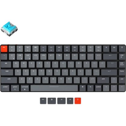 Игровая клавиатура Keychron K3 White LED (Blue Switch)