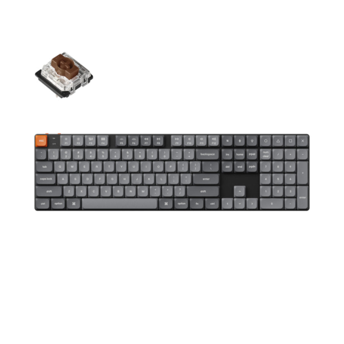 Уцененный товар Keychron K5 Max Hot Swap RGB Gateron Brown Switch (уценка)