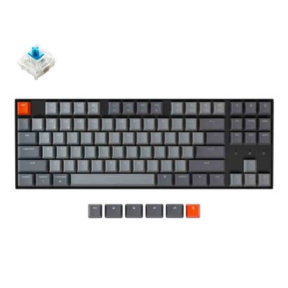 Игровая клавиатура Keychron K8 LED TKL (Blue Switch) (RU)