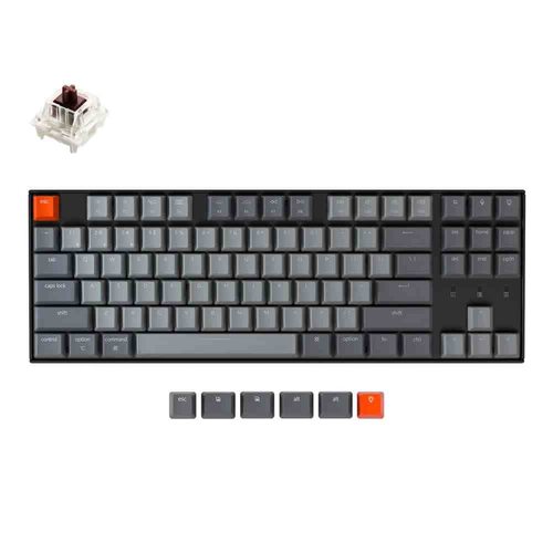Игровая клавиатура Keychron K8 LED TKL (Brown Switch) RU