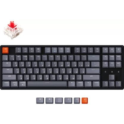 Игровая клавиатура Keychron K8 LED TKL (Red Switch) RU