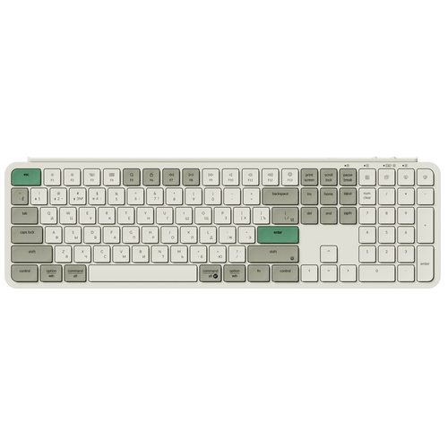 Клавиатура офисная Keychron B6 Pro Retro Green