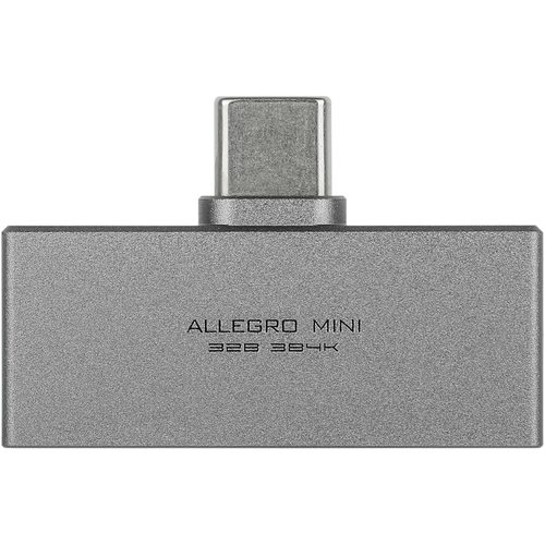 Портативный усилитель и ЦАП Kiwi Ears Allegro Mini (титановый)
