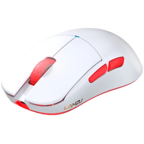 Игровая мышка Lamzu Atlantis Mini Champion Edition (белый/красный)