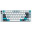 Игровая клавиатура Lamzu Jet75 (беллый/голубой)