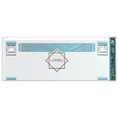 Игровая клавиатура Lamzu Jet75 (беллый/голубой)