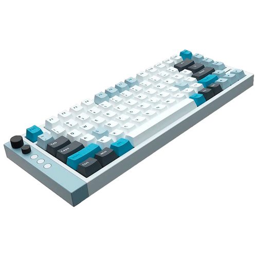 Игровая клавиатура Lamzu Jet75 (беллый/голубой)