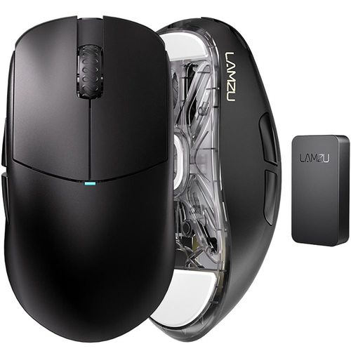 Игровая мышка Lamzu Atlantis Mini 4K Wireless Superlight Charcoal (черный)