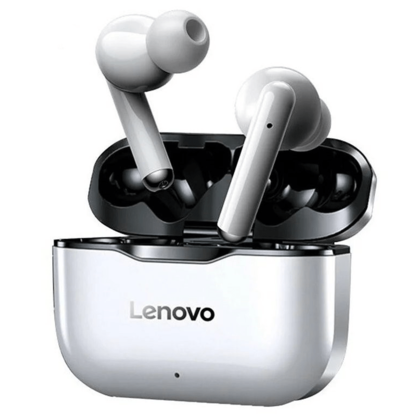 Беспроводные наушники Lenovo LP1 (белый с черным)
