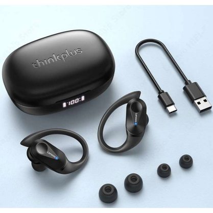 Беспроводные наушники Lenovo LP75 (черный)